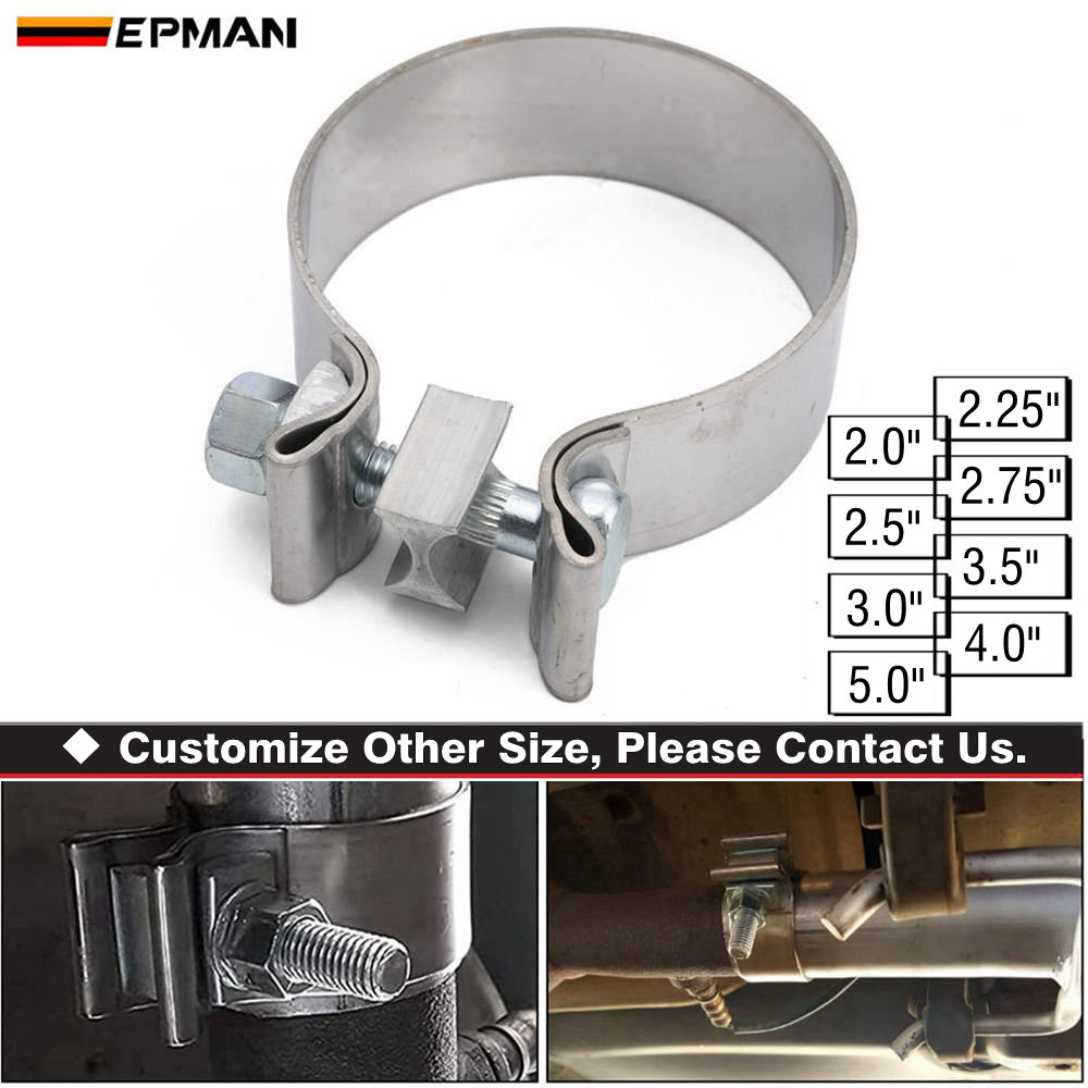 EPMAN Universal 2" 2.25" 2.5" 2.75" 3" 3.5" 4" 5" Inch High Strength